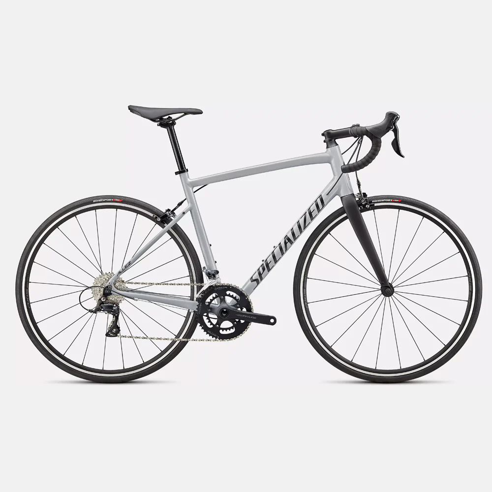 【貨物輸送無料】【代引不可】22スペシャライズド ALLEZ E5 SPORT グロスダヴグレー/繻子黒いこと 54 ロードバイク-自転車・サイクリング