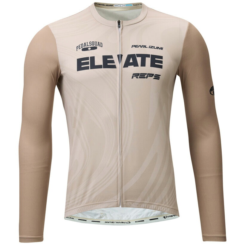 パールイズミ 【623-BL】ロングスリーブ ベーシック ジャージ 12.カフェオレマーブル PEARLIZUMI