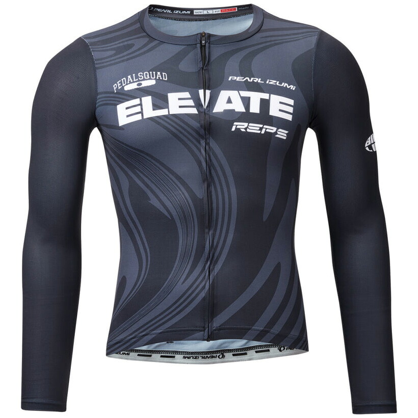パールイズミ 【N623-BL】ロングスリーブ レース ジャージ 11.ブラックマーブル PEARLIZUMI|ワールドサイクル