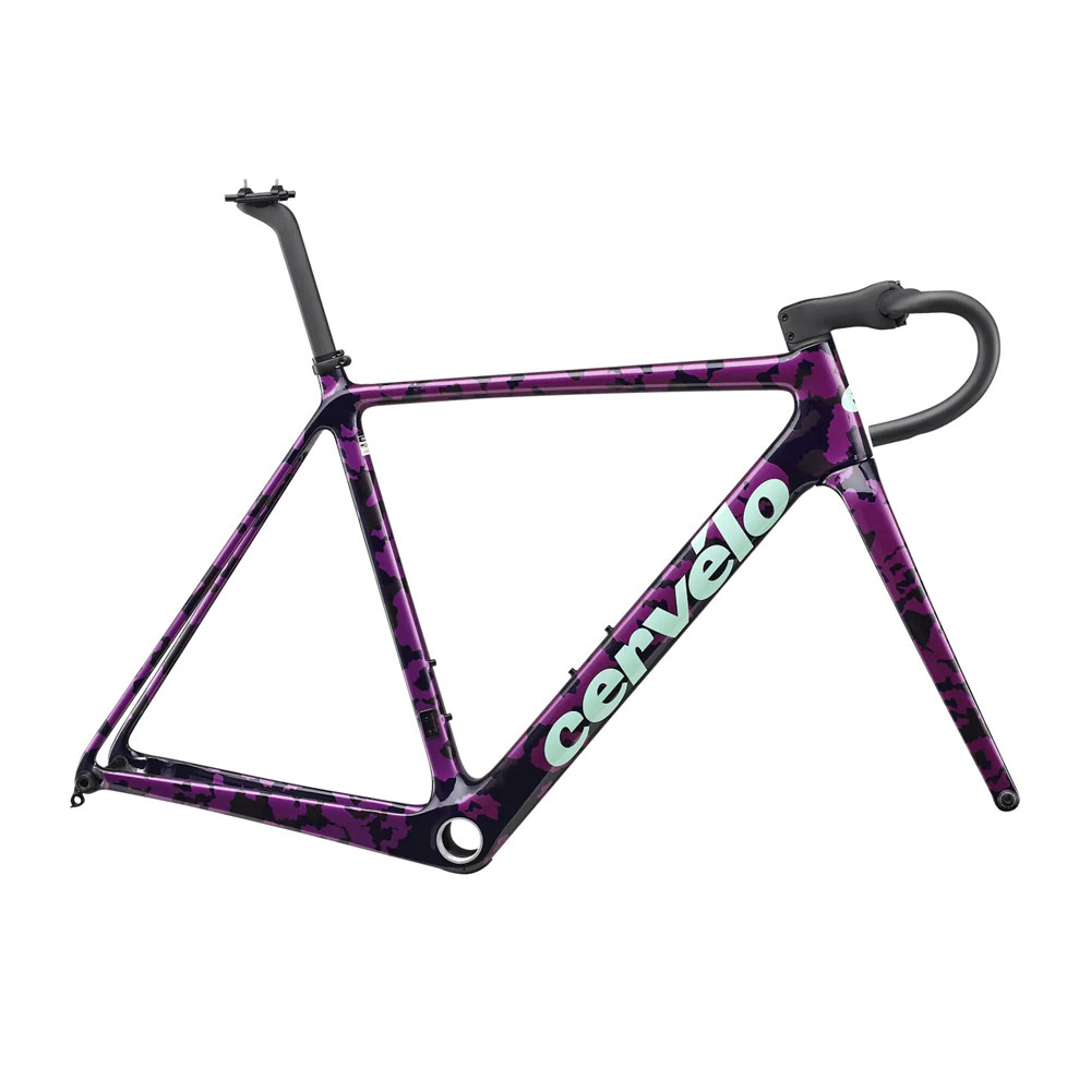 【貨物輸送無料】【代引不可】サーベロ R5-CX FRAMESET Moon Drop Camo 51大きさ