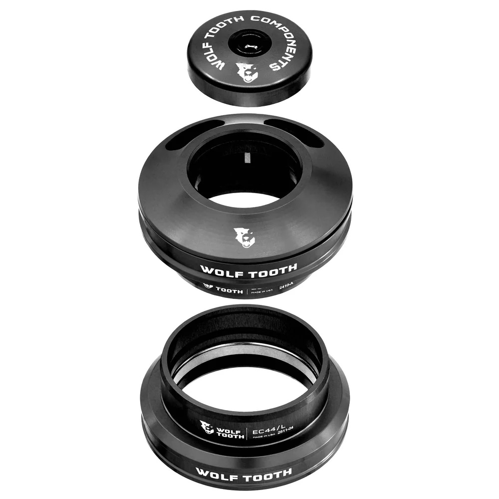 ウルフトゥース EC44 Semi-Internal Cable Routed Upper and Lower Headset 黒いこと