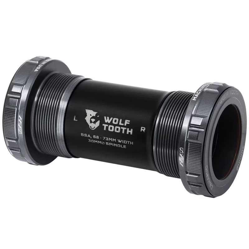ウルフトゥース MK0 BSA Bottom Bracket - 30mm シャドウグレー｜ワールドサイクル