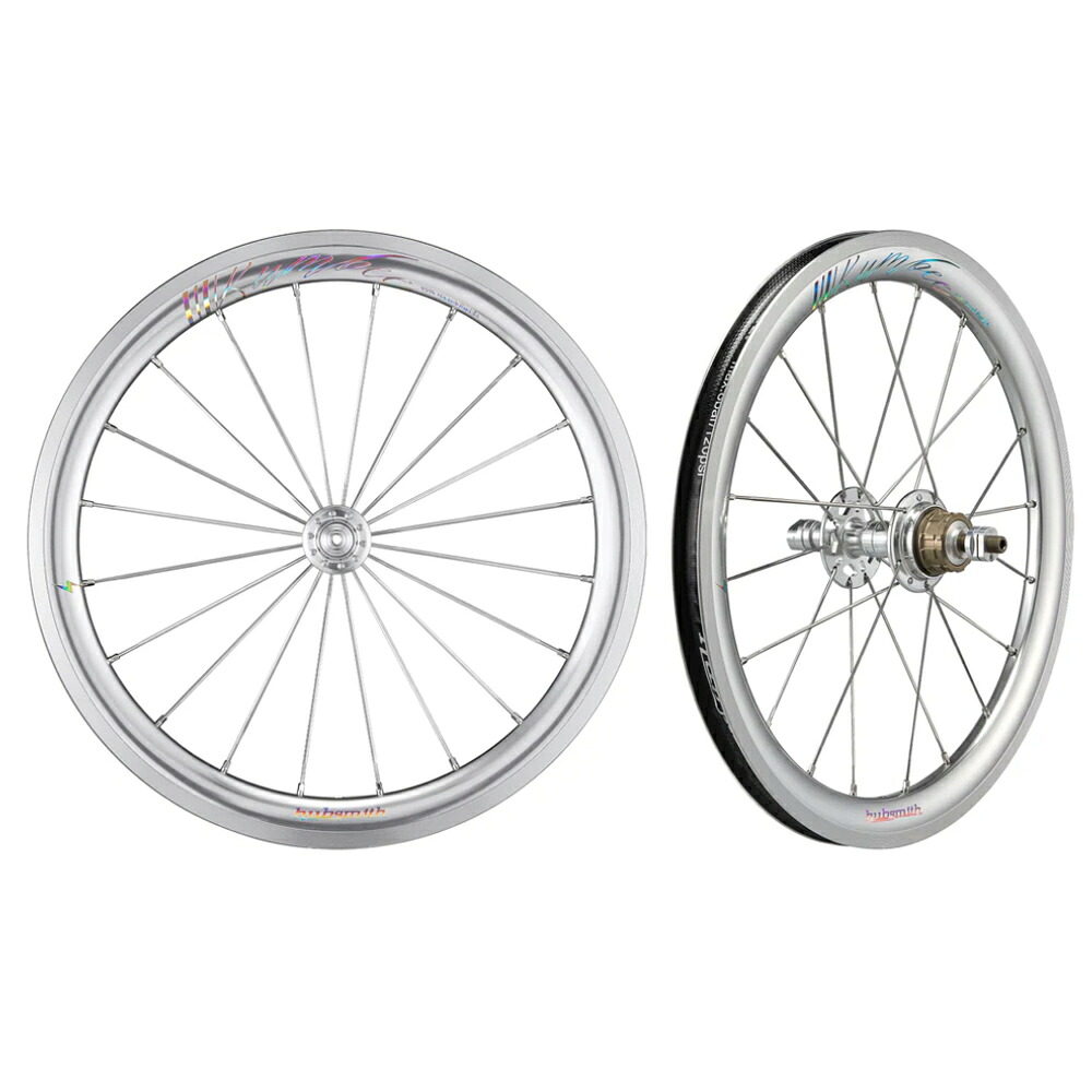 Hubsmith HS-Bumbee A349 2SP BROMPTON MK5用 2速 349 (16in) 車輪仕掛ける ポリッシュしろがね色 陶器 (こしきスミス)
