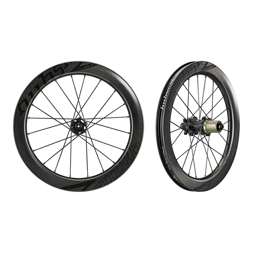 Hubsmith HS-Humbird C355 Birdy用 11速 355 (18in) 炭素車輪仕掛ける 黒いこと CeramicSpeed (こしきスミス)