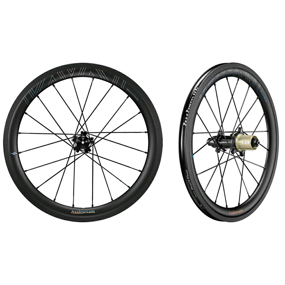 Hubsmith HS-Locust A355 Birdy用 11速 355 (18in) RB 車輪仕掛ける 黒いこと スチール写真 (こしきスミス)