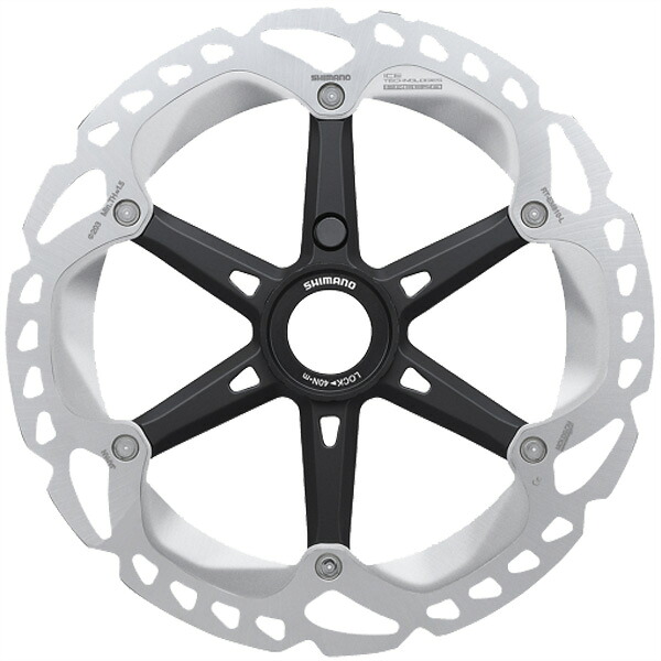シマノ ディスクブレーキローター RT-EM810 センターロック ICE TECHNOLOGIES フリーザ 203mm ロックリング付き(外スプライン)｜ワールドサイクル