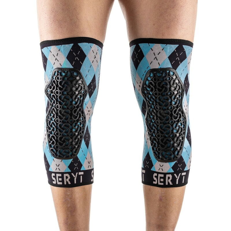 SERYT(セリット) FLOW KNEE PROTECTION ガレス ライトブルー|ワールドサイクル