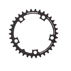 ストロングライト CT-2 インナーチェーンリング PCD:110 10/11s相応う 【銀輪】【ロードレーサーパーツ】