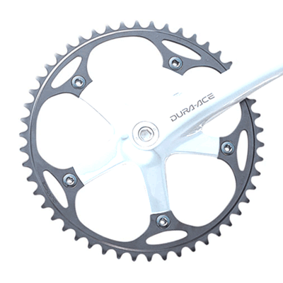 SHIMANO 49T チェーンリング NJS #001 楽天市場】シマノ デュラエースTrack チェーンリング1/2インチx1