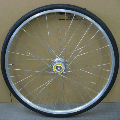 楽天市場】☆当店全品ポイント10倍☆ アルミリム 27x1-3/8 シマノハブ