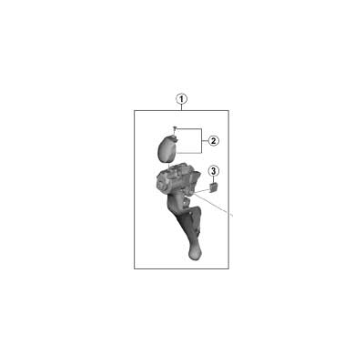 【即納】[1]メインレバー組立品（右用）