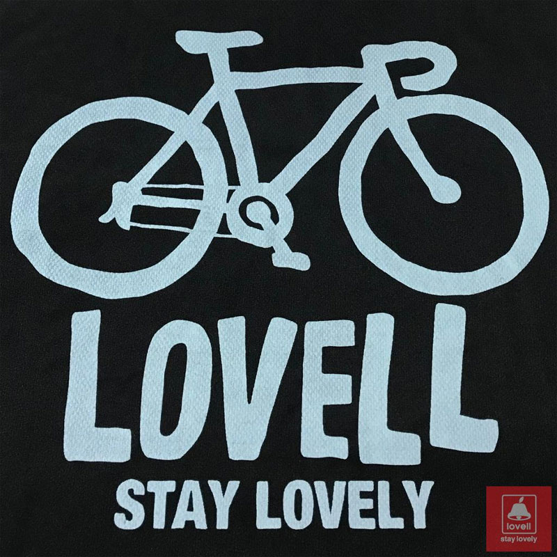 ラベルドライTシャツROADBIKEブラック