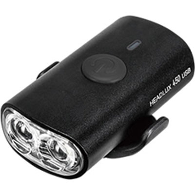 トピーク ヘッドルクス 450 USB ヘッドライト USB充電