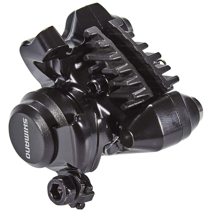 シマノ　フラット　メカニカルディスクブレーキ BR-RS305　フィン付きパッド SHIMANO（シマノ）BR-RS305-F フロント用 レジンパッド（L02A