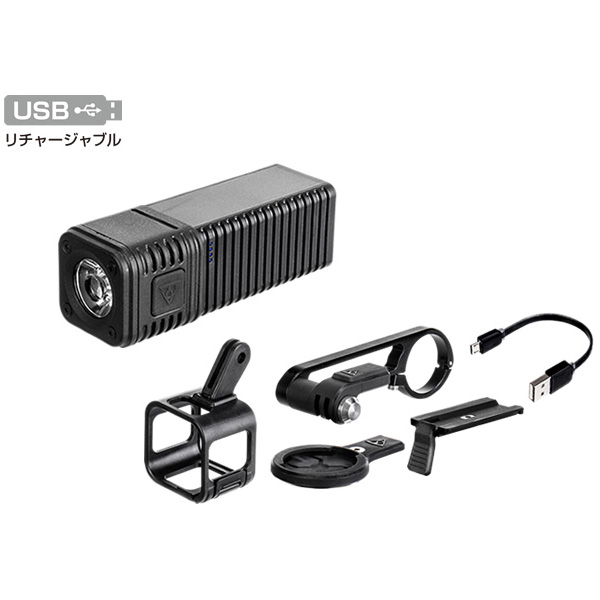 トピーク キュビキュビ 850 前照燈 USB申し受ける ライト・ランプ-スポーツ・アウトドア-自転車用アクセサリー