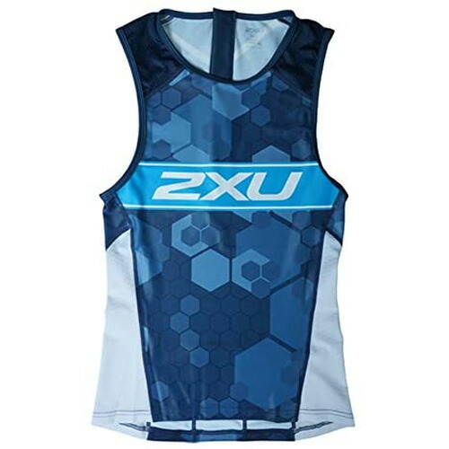 2XU X-VENT リアジップ　トライトップ NHC/WHT
