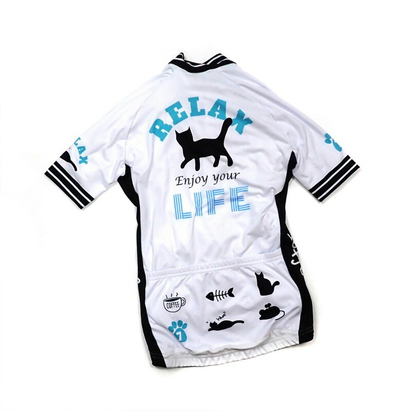 期間限定で特別価格 セブンイタリア Relax Cat Lady Jersey ホワイト レディース whitesforracialequity.org