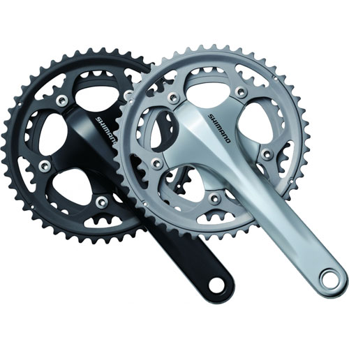 楽天市場】FC-CX50 シルバー シマノ シクロクロス クランクセット