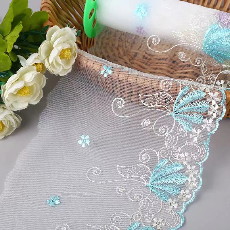 楽天市場 チュールレース 生地 幅広 レース 生地 刺繍 チュール 刺繍レース生地 花柄レース生地 チュール生地 レース生地 手芸 刺しゅう生地 縁飾り パイピングテープ 花柄 手作り ハンドメイド 手芸用品 おしゃれ かわいい 可愛い 洋服 ドレス カラー 単位4m B101