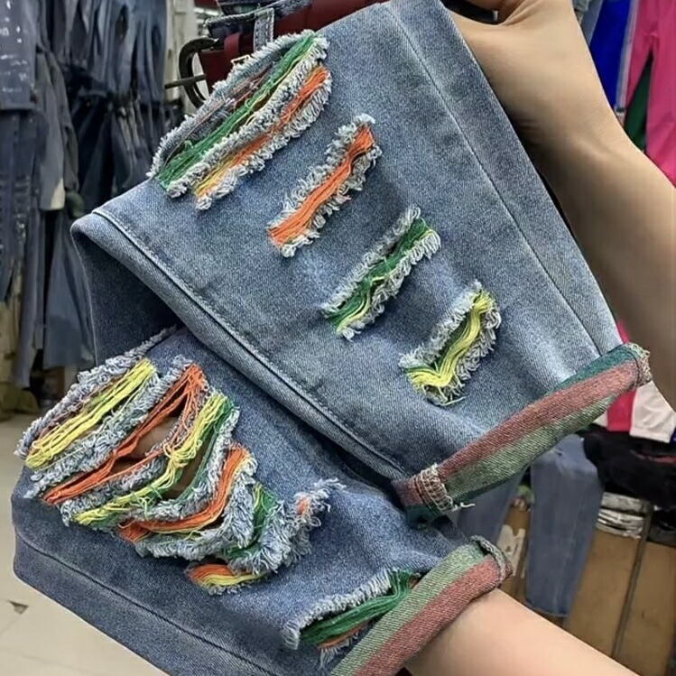 楽天市場】サルエルパンツ デニム ジーンズ デニムサルエル