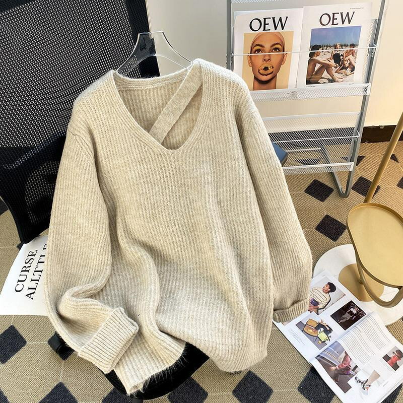 ニットセーター レディース 秋冬 ニットソー 長袖 キラキラ セータース 丸首 ニットセーター ゆったり ニット プレゼント韓国風 大人可愛い 着痩せ 楽天市場】ニット セーター レディース トップス 長袖 リブ 丸首