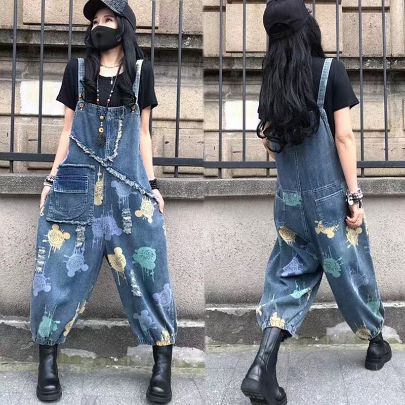 楽天市場】オーバーオール サルエル オールインワン サルエルパンツ