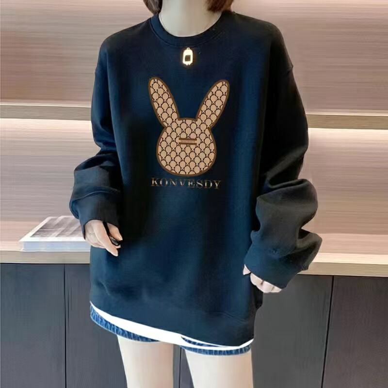 楽天市場】うさぎ トレーナー レディース 裏起毛 スウェット 暖かい