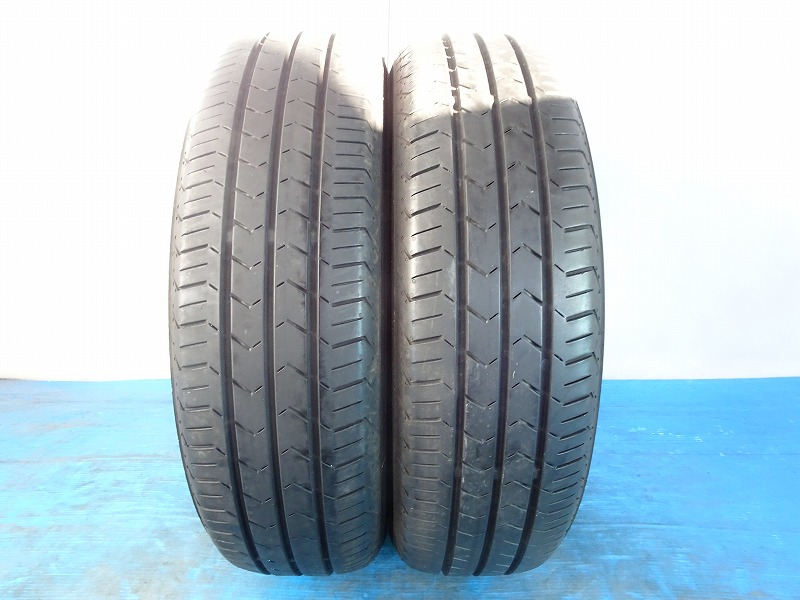 【中古】◆ヨコハマ BluEarth FE AE30◆ 165/65R15 81S 8分山 2021年製 2本 ノーマル 【福島発 送料無料】 YOKOHAMA ブルーアース 15インチ 中古 タイヤ FUKR-A0050画像