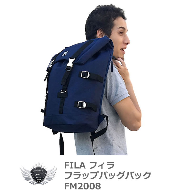 【楽天市場】ゴルフ ケース バッグ スポーツバッグ FILA フィラ 大型スクエアタイプ フラップバッグバック FM2008 【IR】:ワールドゴルフ