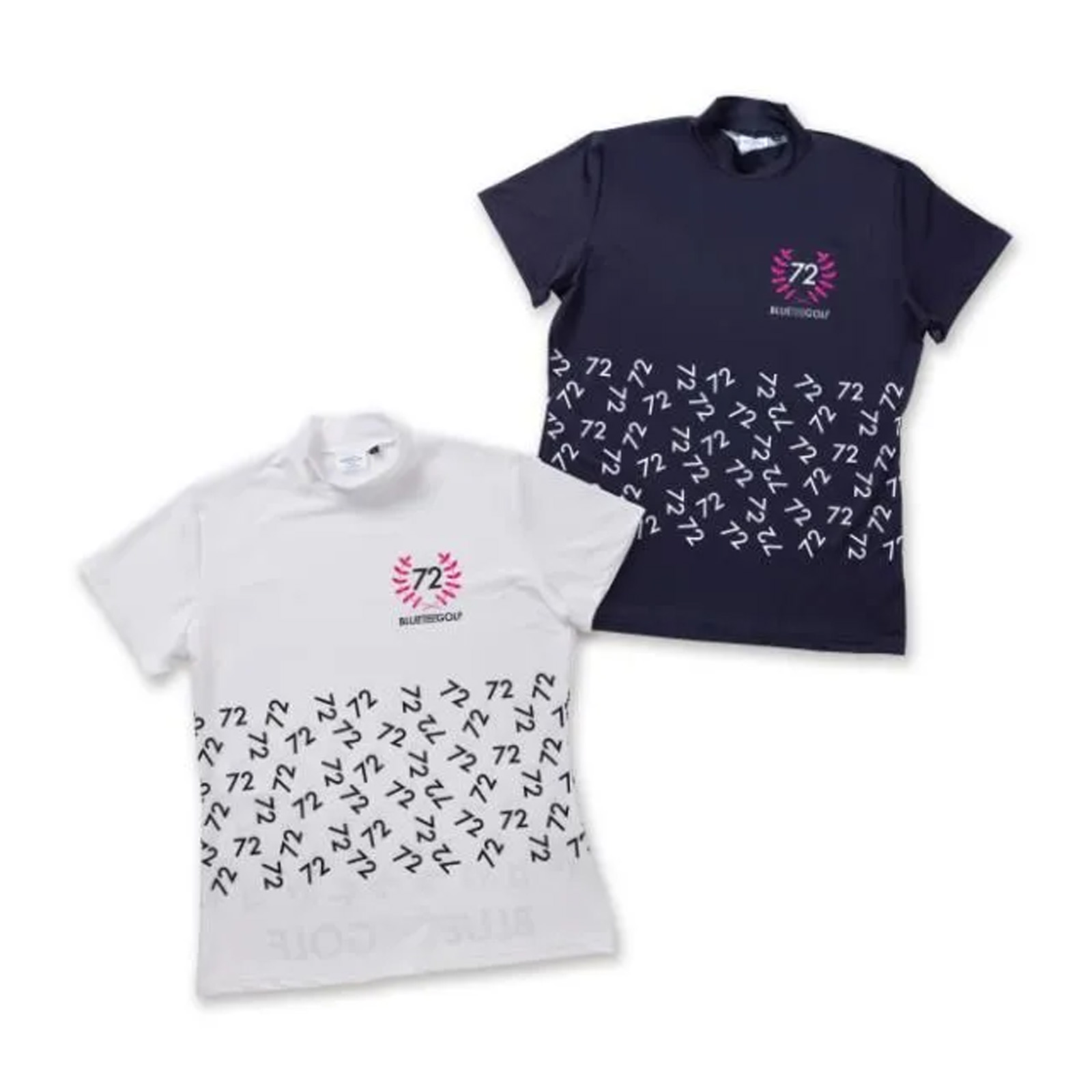 シャツ ポロシャツ Tシャツ スポーツ BLUE TEE GOLF ブルーティーゴルフ レディース 72ダンス 半袖モックネックシャツ AWT001 【IR】
