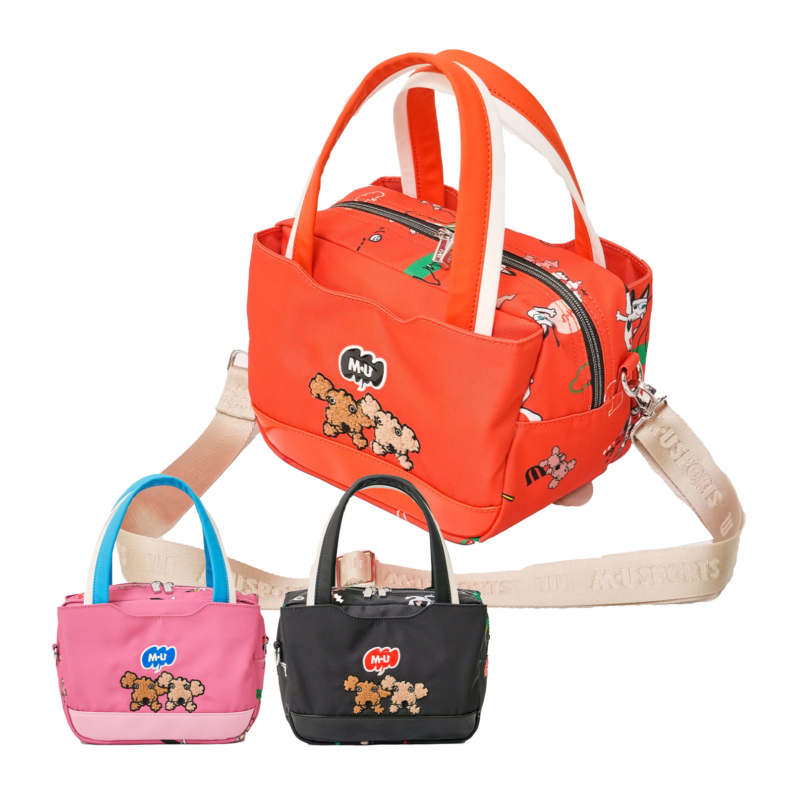 楽天市場】ポーチ ミニトートバッグ ラウンドバッグ MU SPORTS