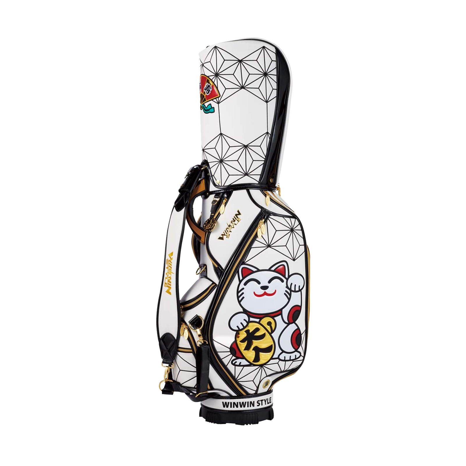 WINWIN STYLE Golf Japan 2025 WINWIN SMILE STAND BAG CB-148