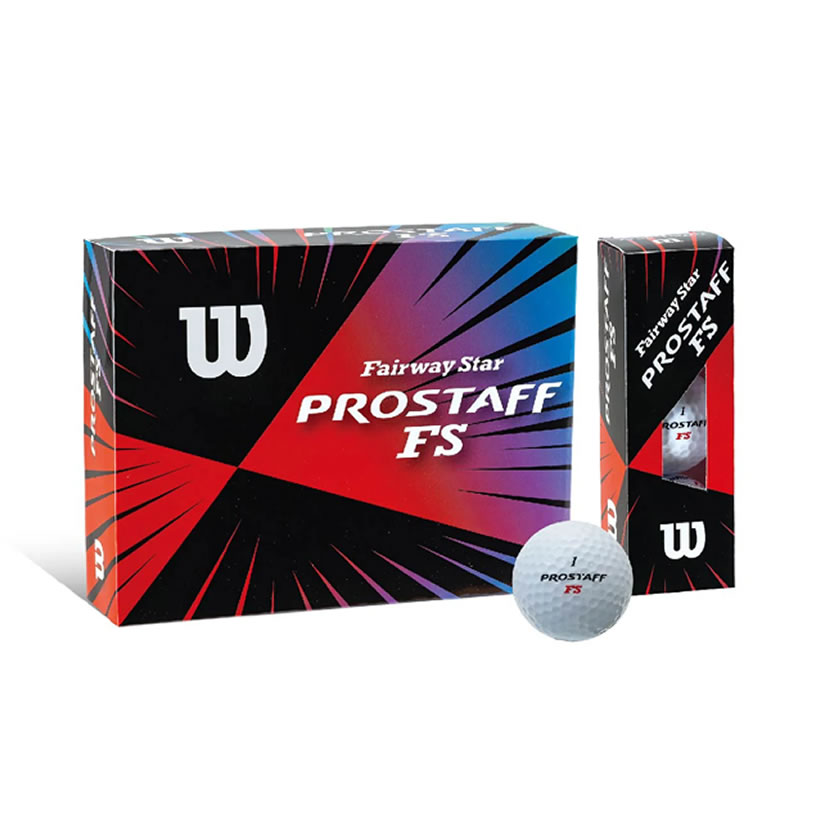 【楽天市場】Wilson Staff ウィルソンスタッフ PROSTAFF FS GOLF BALLS ゴルフボール 12球入り ゴルフボール