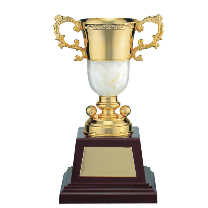 マーブルカップ ｏｆｆ ゴルフ Mc 1319 B 松下徽章 イーグル 文字刻印代無料 送料無料 超特価 コンペ景品 ワールドゴルフ 優勝 トロフィー カップ 楯 コンペ用品