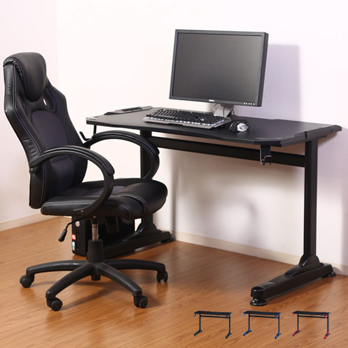 【マラソンSALE10%OFF】【値下げ】パソコンデスク 幅120cm 高さ73 eスポーツ シンプル ゲーミングデスク デスク ゲーム ゲーム用 ゲーム専用 PC用