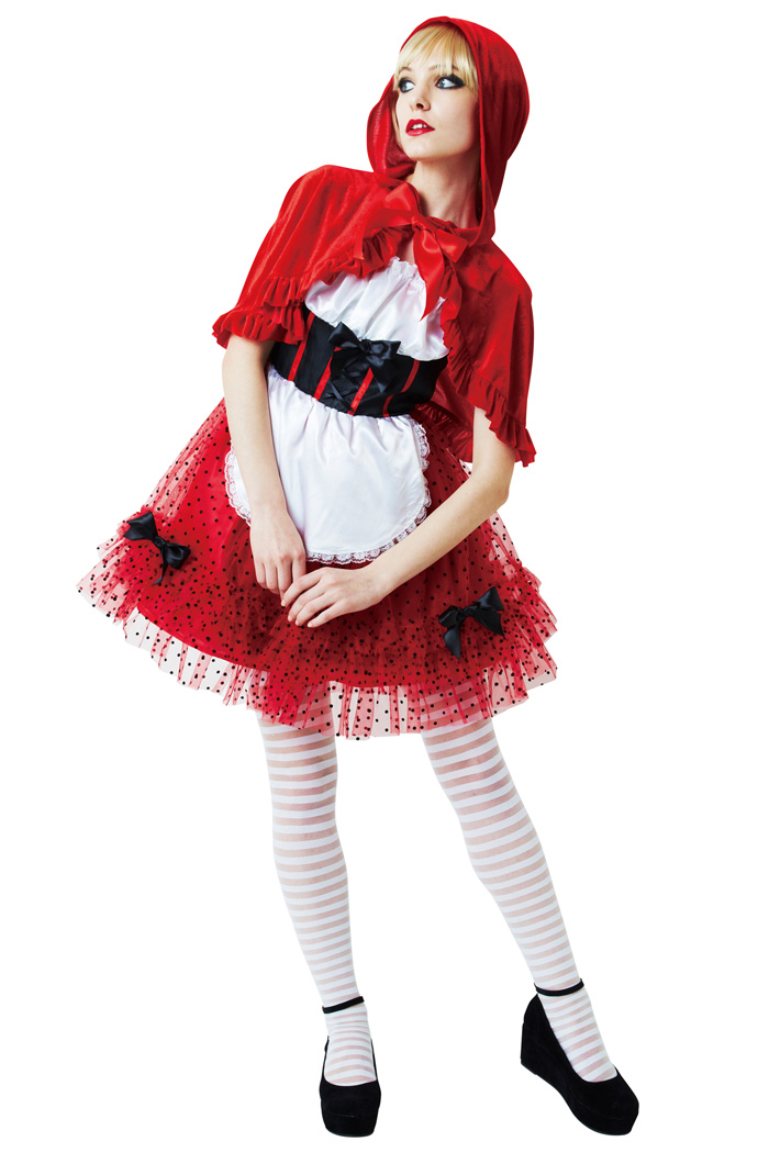 楽天市場 コスプレ 赤ずきん レッドフードガール Little Red Riding Hood 仮装 ディズニー ケープ ワンピース ハロウィン フリル リボン 高品質 きれい パーティ かわいい カフェ風 全身 一式 インテリア 雑貨 旅するアジアの雑貨店