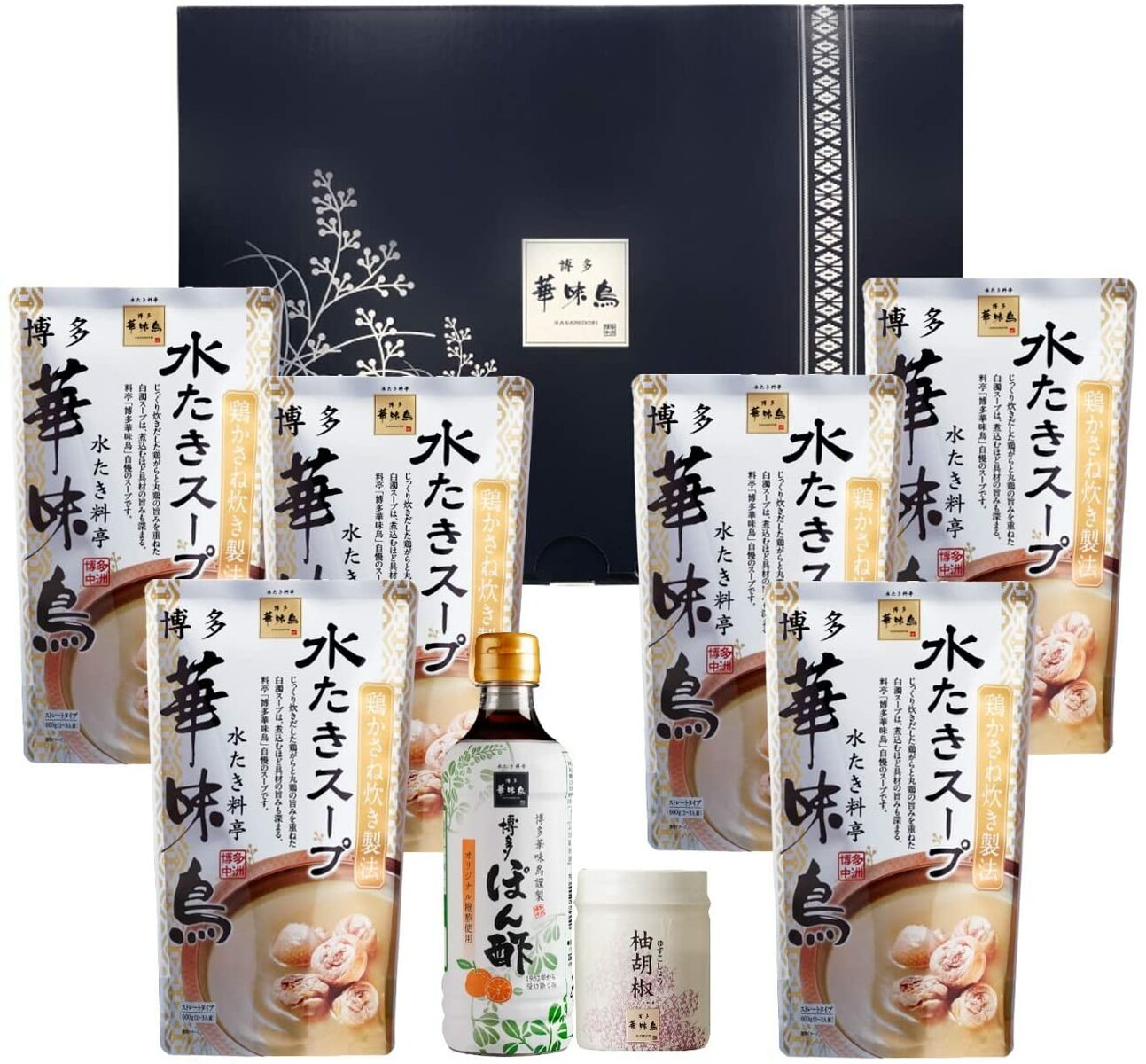 楽天市場】博多華味鳥【水炊きセット】水たき鍋スープ(400ml)×1袋 もつ鍋スープ(400ml)×1袋 寄せ鍋スープ(400ml)×1袋  ギフトボックス付き トリゼンフーズ : World NEXT