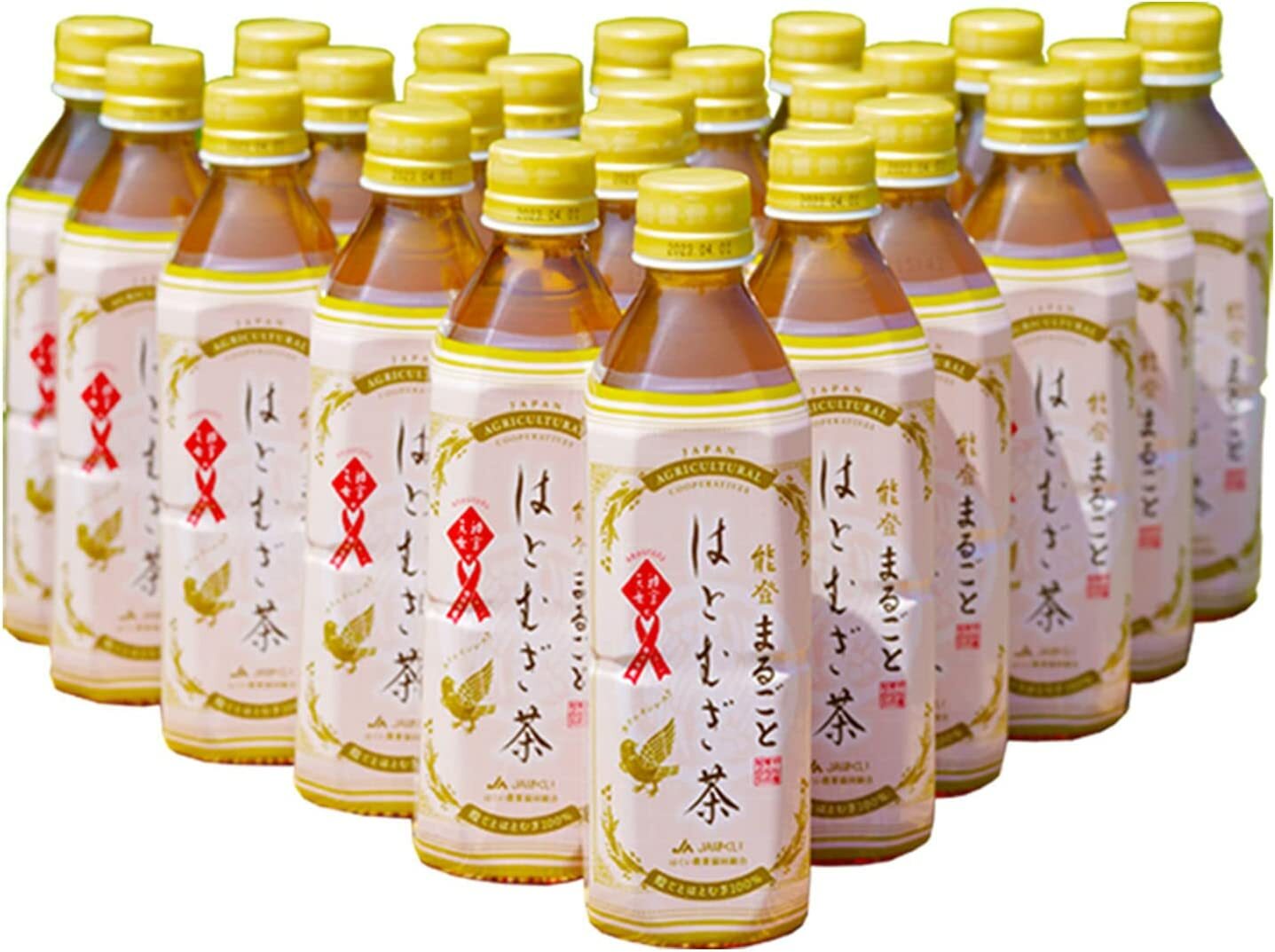 1104円 納得できる割引 10 1限定ポイント10倍 JAはくい 能登のはとむぎ茶 500ml×24本 国産ハトムギ100％使用 はと麦 麦茶 お茶  健康茶 全国一律送料無料