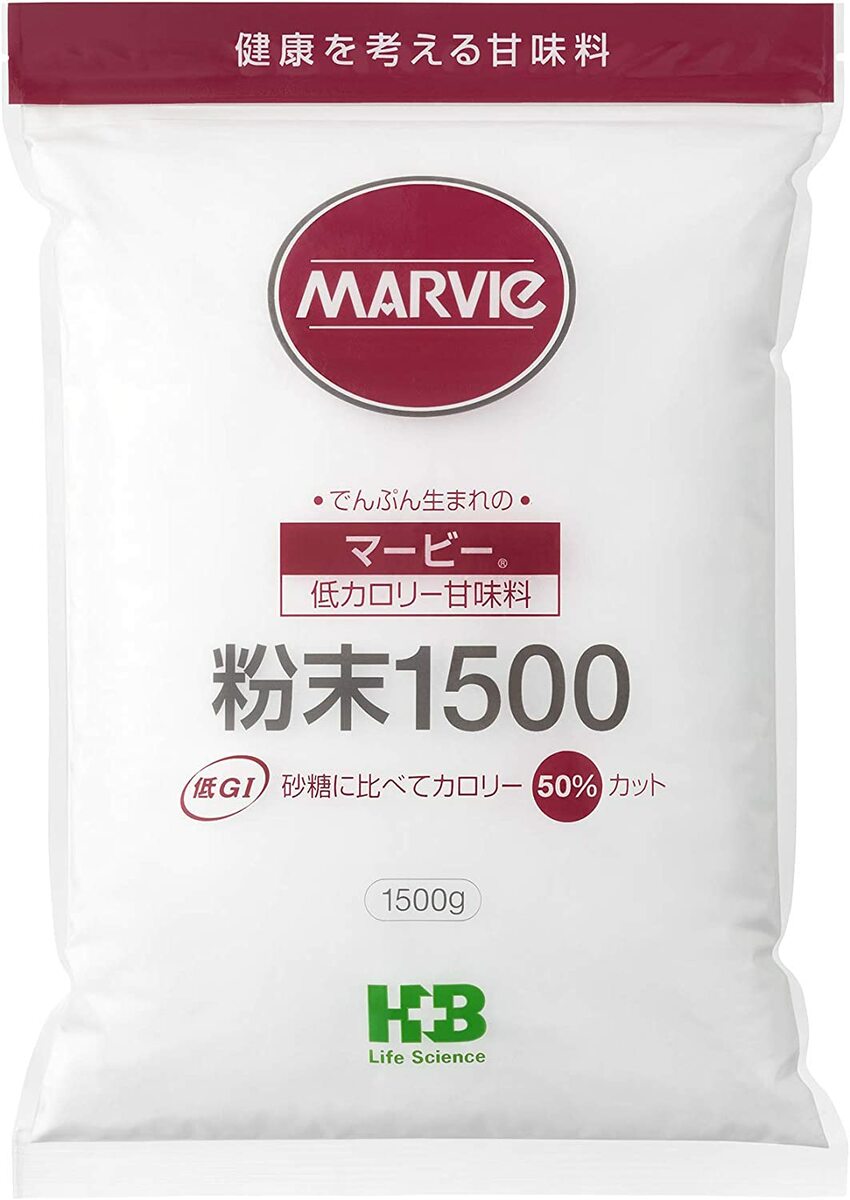 マービー 低カロリー甘味料 粉末 ( 1500g*2袋セット )  マービー(MARVIe)