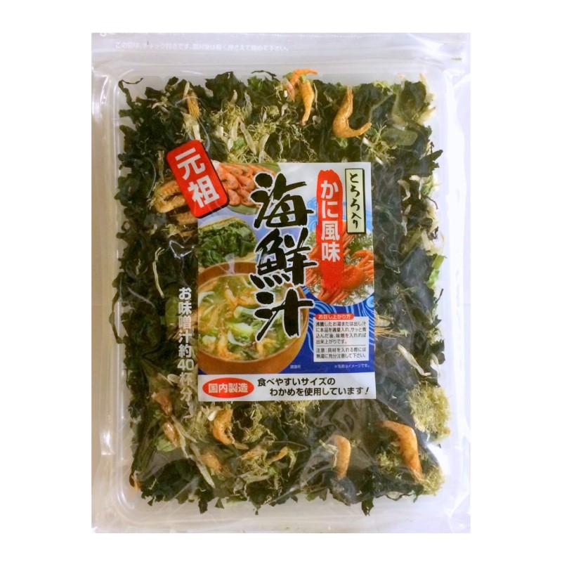 三幸産業 海鮮汁とろろ入りかに風味 85g 選べる個数 みそ汁の具 味噌汁の具