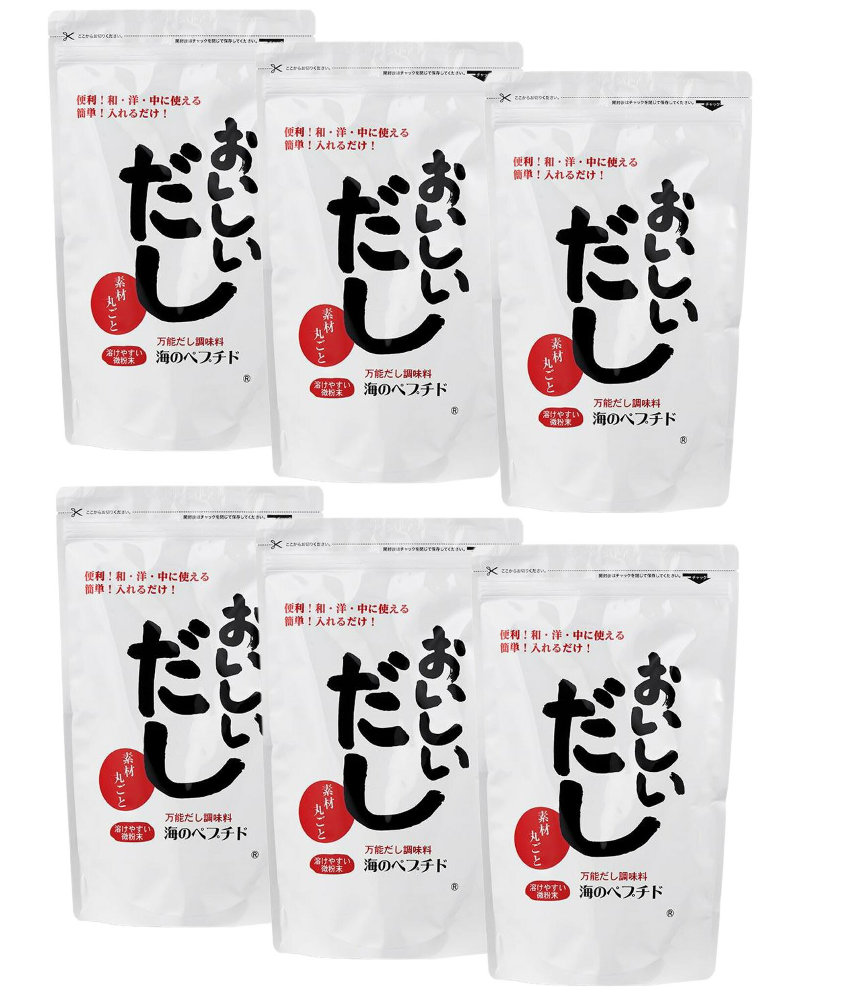 ビーバン 海のペプチド おいしいだし500g 6個セット 送料無料