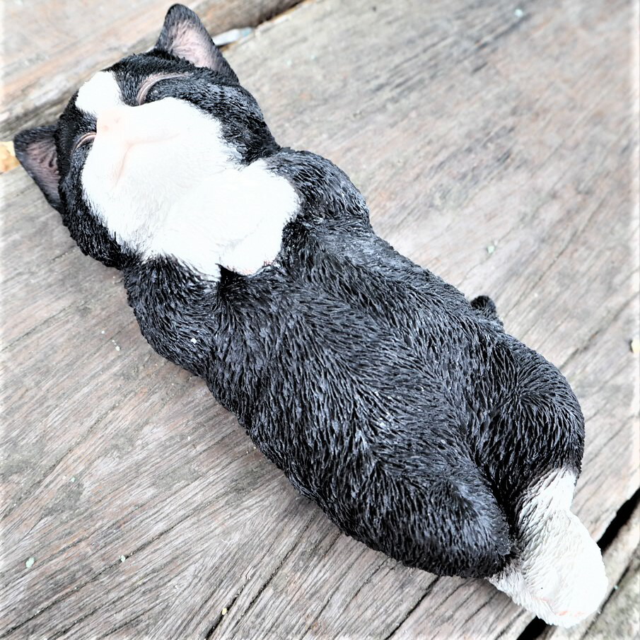 楽天市場】猫の置物 じゃれ合う猫2匹セット 茶トラ