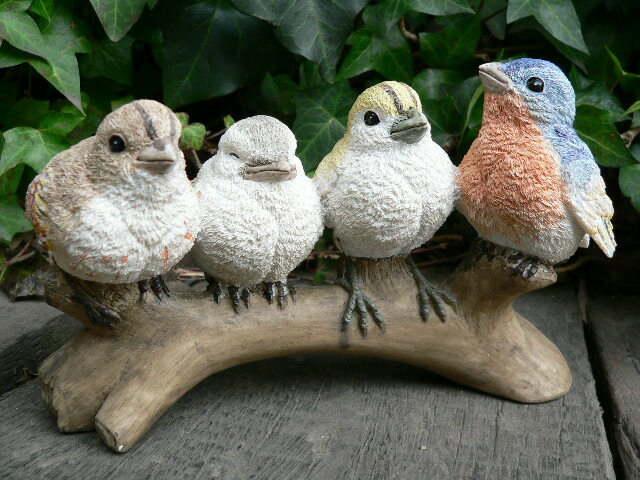 楽天市場】ブルーバード 幸せの青い鳥 小鳥 オブジェ 置物 BIRDIE BILL