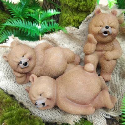 楽天市場】くまの置物 ウエルカム くまさん 鳥 N11224 動物