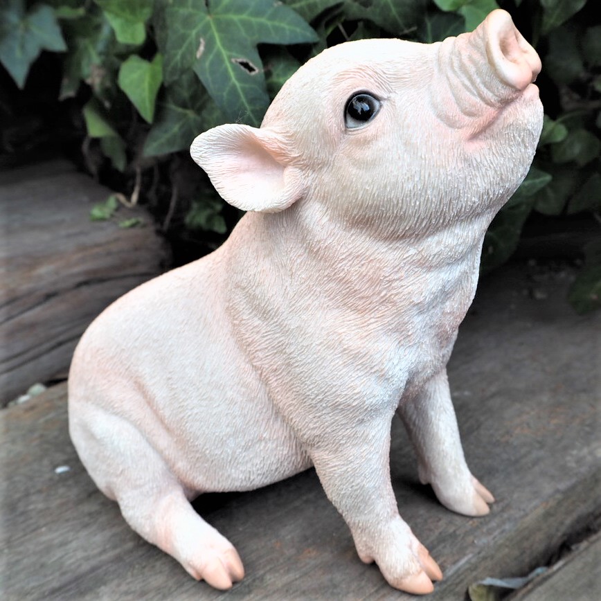 【新品】壁掛けオブジェ 豚 動物 ブタの置物 壁掛け型オーナメント 豚 オブジェ ぶた リアル