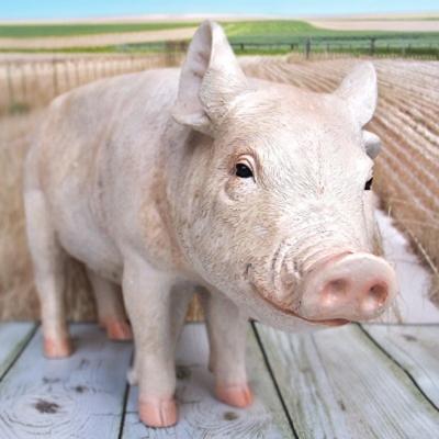 楽天市場】ブタ 置物 ティーカップ ブー リアルな豚の置物 動物