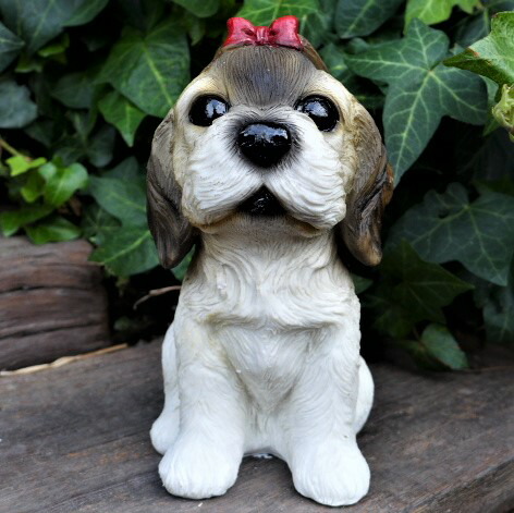 楽天市場】犬の置物 バセットハウンド 3792-00 いぬ イヌ 動物