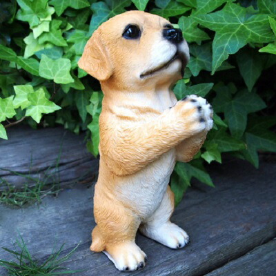 楽天市場】犬の置物 ラブラドール いぬ イヌ 動物 T14060