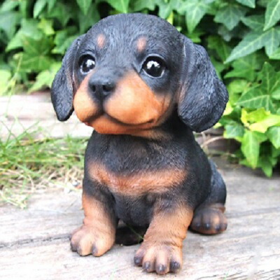 マルティ ガラス製ダックスフント犬の置物ハンドメイド Amazon.co.jp: sansukjai ダックスフントミニチュア置物動物手
