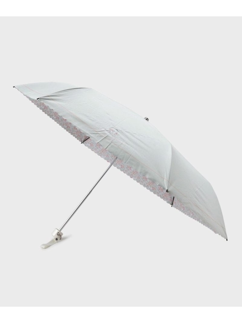 【UV撥ねのける/遮熱成り行き/晴雨兼用】ラックリー メドウ柄 折りたたみ傘 LAURA ASHLEY HOME ローラ アシュレイ 流行り物雑貨 折りたたみ傘 黄色 パープル【貨物輸送無料】[ Fashion]